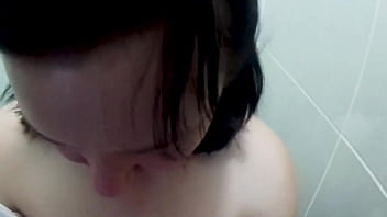 [Chubby, In A Public, Stranger] Blowjob Stranger In Public Toilet