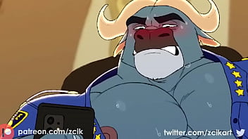 [Furry, Bogo Batendo Uma, Batendo] Chefe Bogo Batendo Uma No Escrit Rio